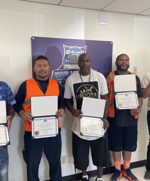 class driving lesson