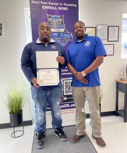 student accomplished cdl